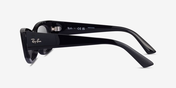 Ray-Ban RB4427 Kat Black Eco-friendly Sunglass Frames from EyeBuyDirect