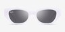 Ray-Ban RB4430 Zena White Snow Eco-friendlySunglass Frames from EyeBuyDirect, Front View