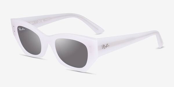 White Snow Ray-Ban RB4430 Zena -  Eco-friendly Sunglasses