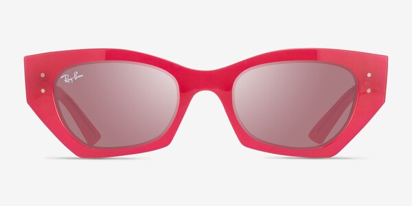 Ray-Ban RB4430 Zena Clear Pink Eco-friendly Sunglass Frames