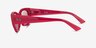 Ray-Ban RB4430 Zena Clear Pink Eco-friendlySunglass Frames from EyeBuyDirect, Side View