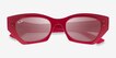 Ray-Ban RB4430 Zena Clear Pink Alternative MaterialsSunglass Frames from EyeBuyDirect, Closed View