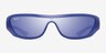 Ray-Ban RB4431 Xan Shiny Blue Eco-friendlySunglass Frames from EyeBuyDirect, Front View