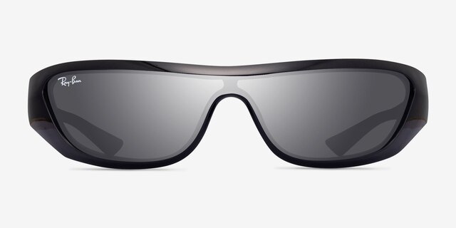 Ray-Ban RB4431 Xan Black Eco-friendlySunglass Frames from EyeBuyDirect, Front View