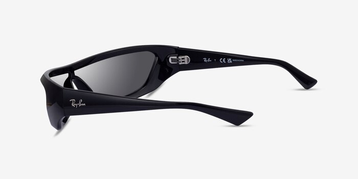 Ray-Ban RB4431 Xan Noir Éco-responsable Soleil de Lunette de vue d'EyeBuyDirect