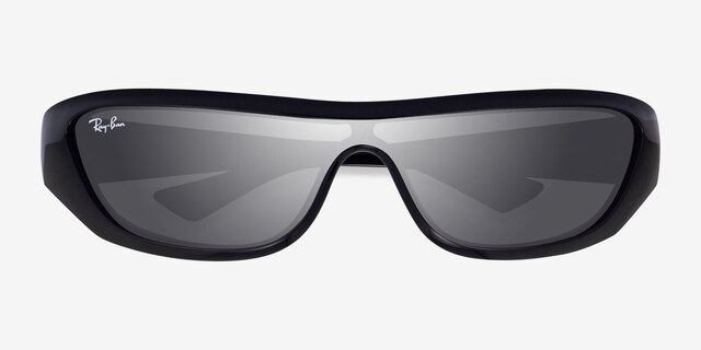 Ray-Ban RB4431 Xan Black Eco-friendlySunglass Frames from EyeBuyDirect, Closed View