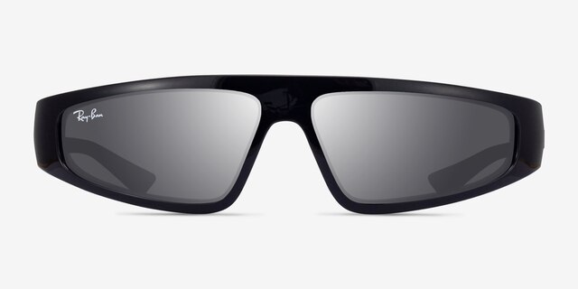 Ray-Ban RB4432 Izaz Black Eco-friendlySunglass Frames from EyeBuyDirect, Front View