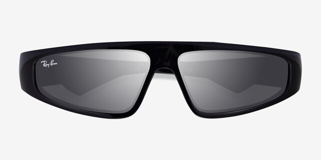 Ray-Ban RB4432 Izaz Black Eco-friendlySunglass Frames from EyeBuyDirect, Closed View