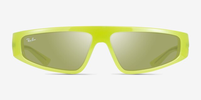 Ray-Ban RB4432 Izaz Apple Green Eco-friendlySunglass Frames from EyeBuyDirect, Front View