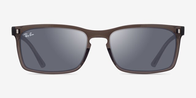 Ray-Ban RB4435 Clear Brown PlasticSunglass Frames from EyeBuyDirect, Front View