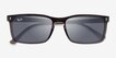 Ray-Ban RB4435 Clear Brown PlasticSunglass Frames from EyeBuyDirect, Closed View
