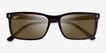 Ray-Ban RB4435 Tortoise PlasticSunglass Frames from EyeBuyDirect, Closed View