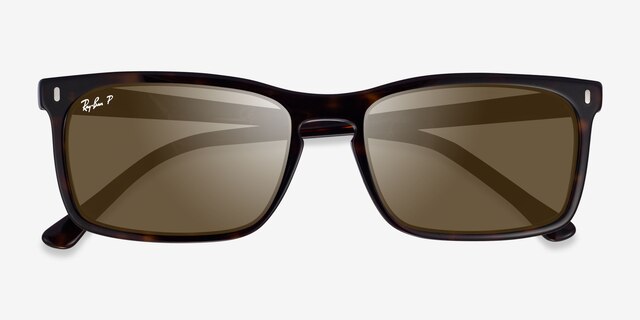 Ray-Ban RB4435 Tortoise PlasticSunglass Frames from EyeBuyDirect, Closed View
