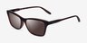 Vogue Eyewear VO5551S Brown Tortoise PlasticSunglass Frames from EyeBuyDirect, Angle View
