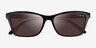 Vogue Eyewear VO5551S Brown Tortoise PlasticSunglass Frames from EyeBuyDirect, Closed View