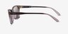 Vogue Eyewear VO5551S Clear Brown PlasticSunglass Frames from EyeBuyDirect, Side View