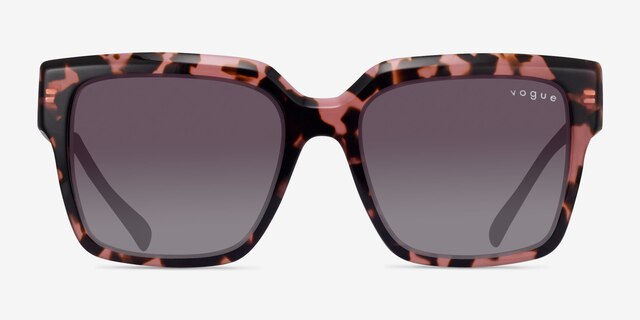 Vogue Eyewear VO5553S Red Tortoise AcétateSoleil de Lunette de vue d'EyeBuyDirect, Vue de Face