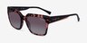 Vogue Eyewear VO5553S Red Tortoise AcétateSoleil de Lunette de vue d'EyeBuyDirect, Vue d'Angle