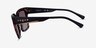 Vogue Eyewear VO5553S Red Tortoise AcétateSoleil de Lunette de vue d'EyeBuyDirect, Vue de Côté