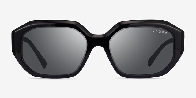 Vogue Eyewear VO5554S Black AcetateSunglass Frames from EyeBuyDirect, Front View