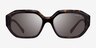 Vogue Eyewear VO5554S Dark Tortoise AcetateSunglass Frames from EyeBuyDirect, Front View