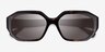 Vogue Eyewear VO5554S Dark Tortoise AcetateSunglass Frames from EyeBuyDirect, Closed View