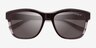 Vogue Eyewear VO5557S Dark Clear Brown PlasticSunglass Frames from EyeBuyDirect, Closed View