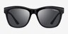 Vogue Eyewear VO5557S Shiny Black PlasticSunglass Frames from EyeBuyDirect, Front View