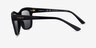 Vogue Eyewear VO5557S Shiny Black PlasticSunglass Frames from EyeBuyDirect, Side View