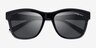 Vogue Eyewear VO5557S Shiny Black PlasticSunglass Frames from EyeBuyDirect, Closed View