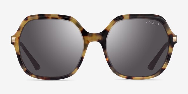 Vogue Eyewear VO5561S Yellow Tortoise AcetateSunglass Frames from EyeBuyDirect, Front View