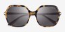 Vogue Eyewear VO5561S Yellow Tortoise AcetateSunglass Frames from EyeBuyDirect, Closed View