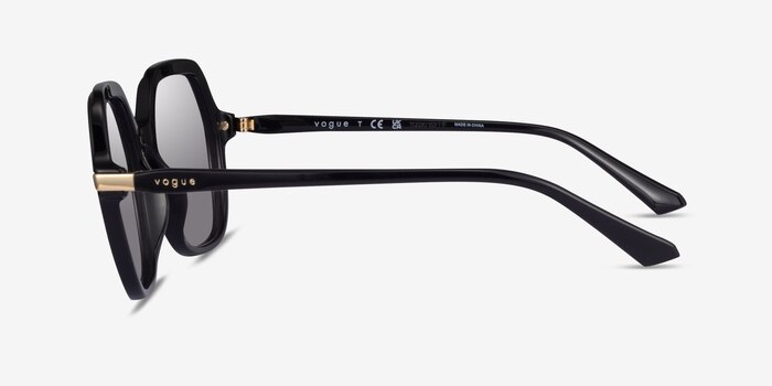 Vogue Eyewear VO5561S Shiny Black Acetate Sunglass Frames from EyeBuyDirect