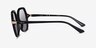 Vogue Eyewear VO5561S Shiny Black AcetateSunglass Frames from EyeBuyDirect, Side View