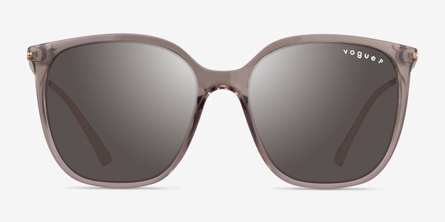 Vogue Eyewear VO5564S Clear Brown PlasticSunglass Frames from EyeBuyDirect, Front View