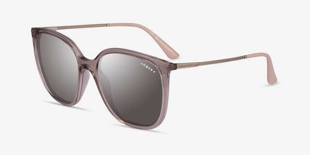 Vogue Eyewear VO5564S Clear Brown PlasticSunglass Frames from EyeBuyDirect, Angle View