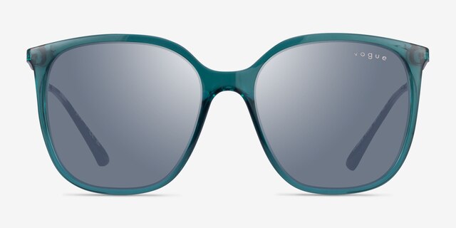 Vogue Eyewear VO5564S Clear Green PlasticSunglass Frames from EyeBuyDirect, Front View
