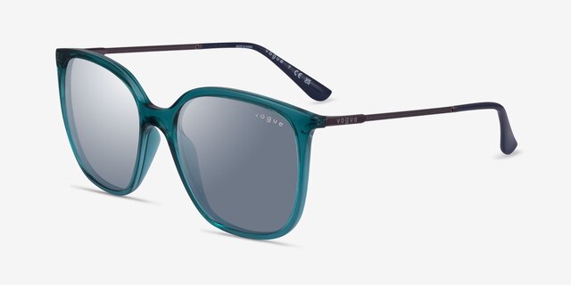 Vogue Eyewear VO5564S Clear Green PlasticSunglass Frames from EyeBuyDirect, Angle View