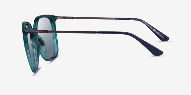 Vogue Eyewear VO5564S Clear Green PlasticSunglass Frames from EyeBuyDirect, Side View
