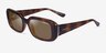 Vogue Eyewear VO5565S Dark Tortoise PlasticSunglass Frames from EyeBuyDirect, Angle View