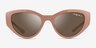 Vogue Eyewear VO5566S Shiny Pink PlasticSunglass Frames from EyeBuyDirect, Front View
