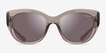 Vogue Eyewear VO5567S Clear Brown PlasticSunglass Frames from EyeBuyDirect, Front View