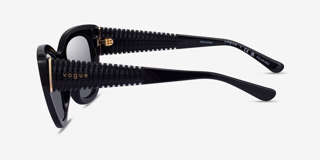 Vogue Eyewear VO5567S Black PlasticSunglass Frames from EyeBuyDirect, Side View