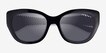 Vogue Eyewear VO5567S Black PlasticSunglass Frames from EyeBuyDirect, Closed View