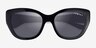 Vogue Eyewear VO5567S Black PlasticSunglass Frames from EyeBuyDirect, Closed View