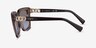 Vogue Eyewear VO5575SB Clear Brown PlasticSunglass Frames from EyeBuyDirect, Side View