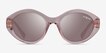 Vogue Eyewear VO5576SB Clear Pink PlasticSunglass Frames from EyeBuyDirect, Front View
