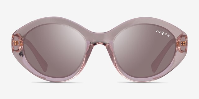 Vogue Eyewear VO5576SB Clear Pink PlasticSunglass Frames from EyeBuyDirect, Front View