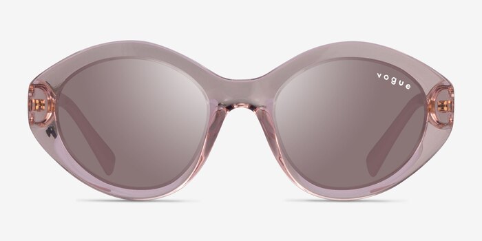 Vogue Eyewear VO5576SB Clear Pink Plastic Sunglass Frames from EyeBuyDirect