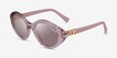 Vogue Eyewear VO5576SB Clear Pink PlasticSunglass Frames from EyeBuyDirect, Angle View
